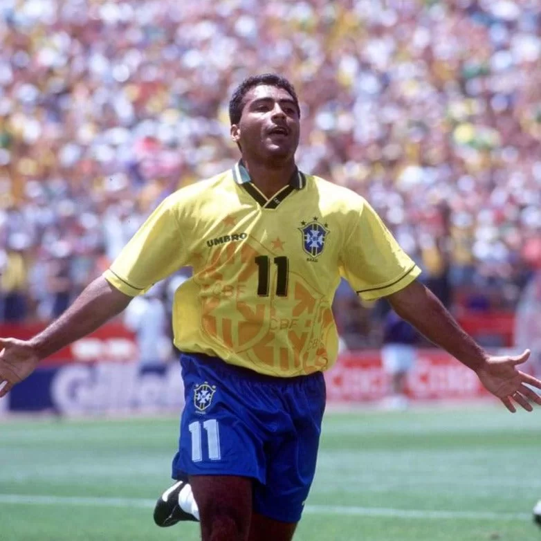 La camiseta mítica de Romario en la Copa del Mundo de 1994. Tremenda historia.